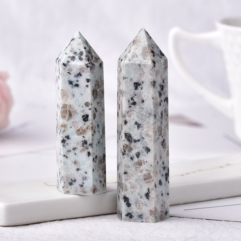 Tianshan Blue （Kiwi）tower Crystal wholesale support mixed customization
