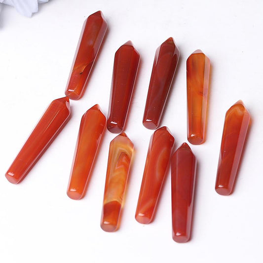 2" Carnelian Point Wholesale Crystals USA