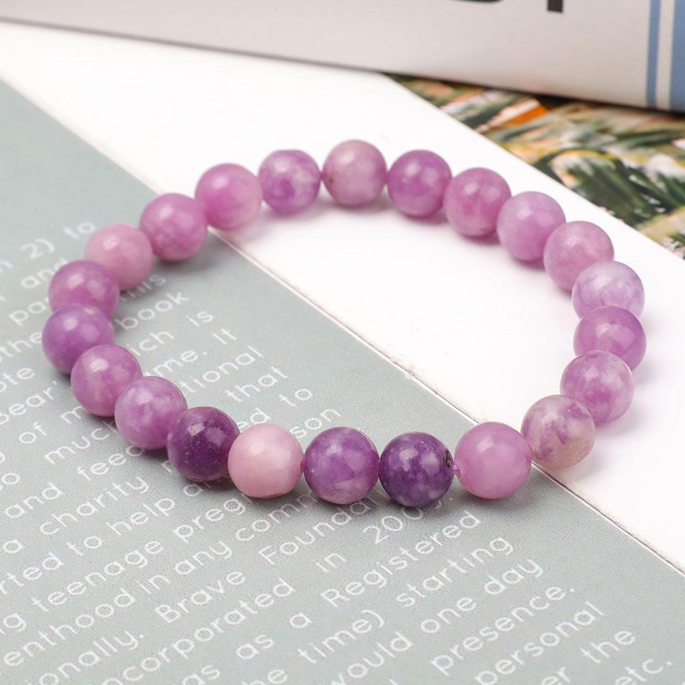 8mm Purple Mica Bracelet Wholesale Crystals USA