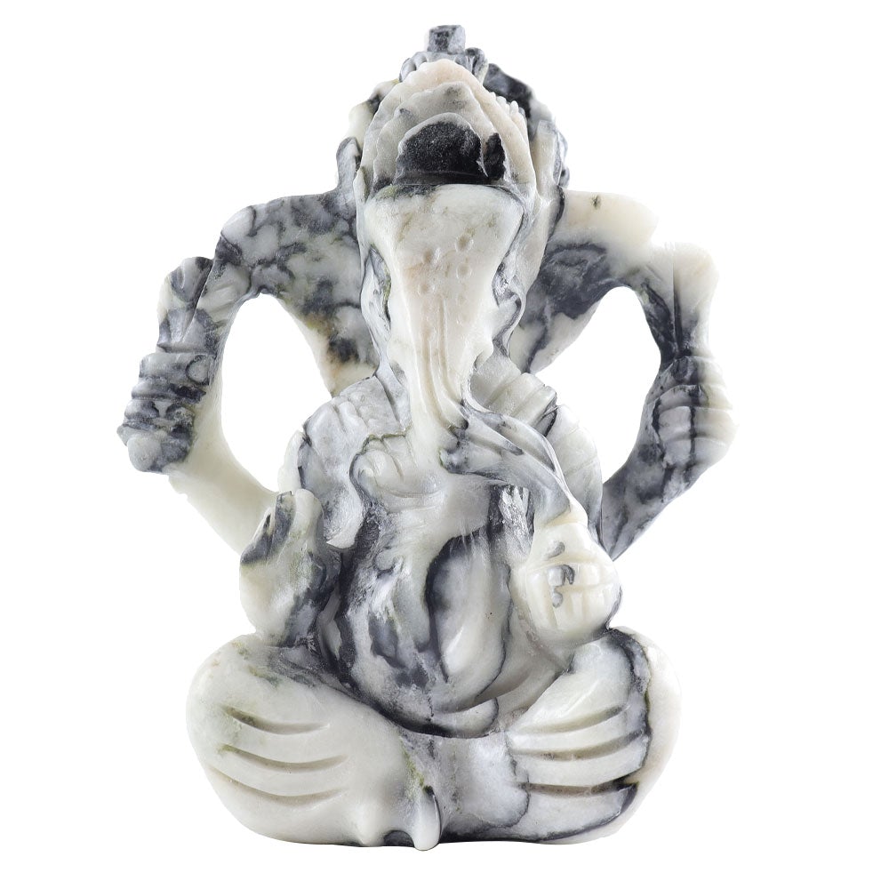 Jade Ganesha Carving Free Form