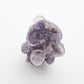 Resin Dog Figurines with Amethsyt Gravel Toy Poodle
