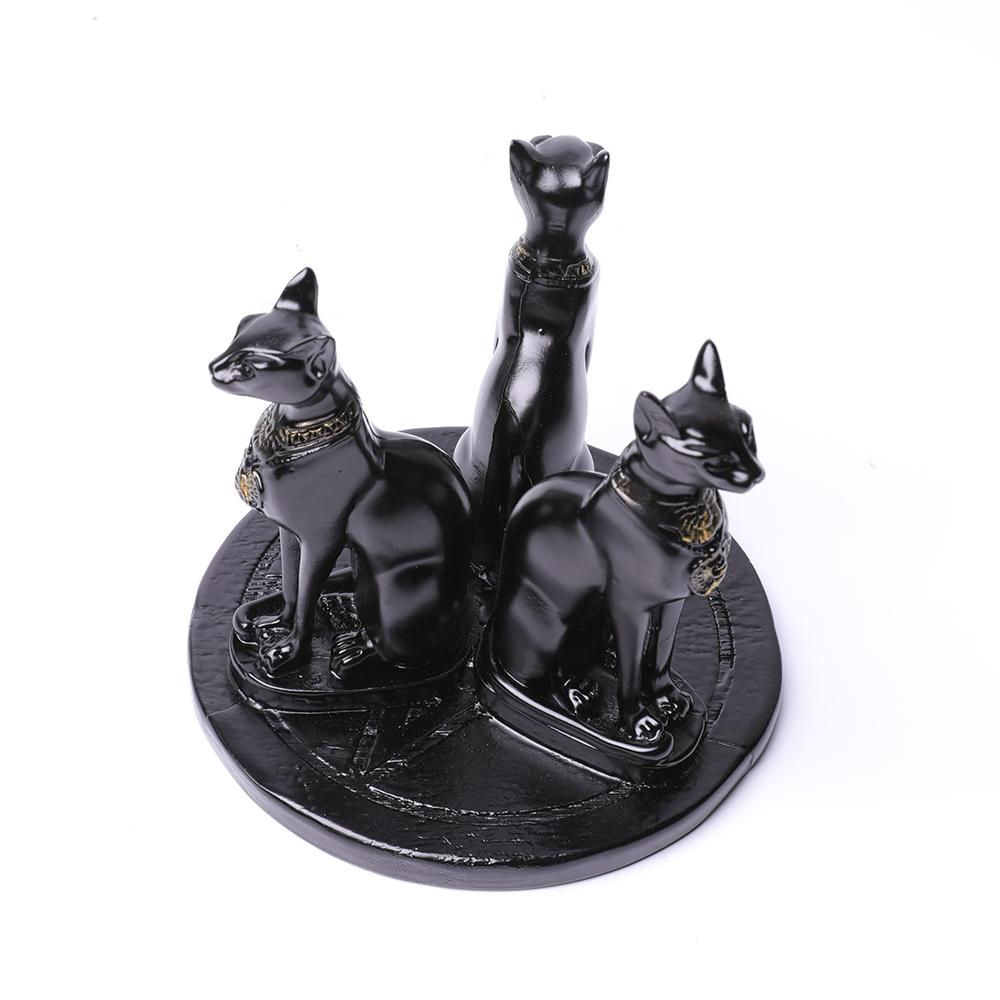 Lucky Cat Statue Resin Stand