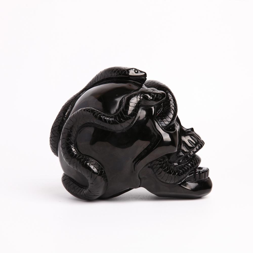 Black Obsidian Crystal Carvings Skull Wholesale Crystals USA