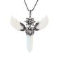 Crystal Point Vintage Wing Pendant Wholesale Crystals USA