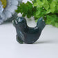 2.2" Druzy Agate Moss Agate Seal Crystal Carvings Wholesale Crystals USA