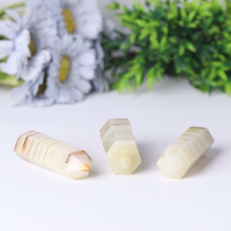 Wholesale Natural Crystal Point Green Afghan Jade Points Wholesale Crystals USA