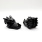 Black Obsdian Dragon Head Carving for Decoration Wholesale Crystals USA