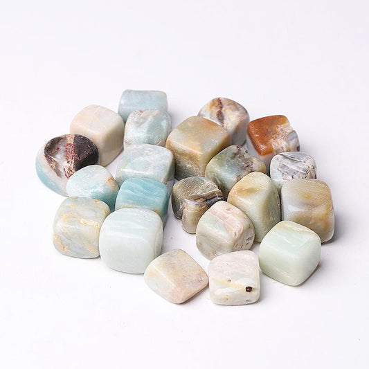 0.1kg 20mm-25mm Sky Blue Cubes Wholesale Crystals USA
