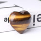 2" Tiger's Eye Heart Crystal Carvings Wholesale Crystals USA