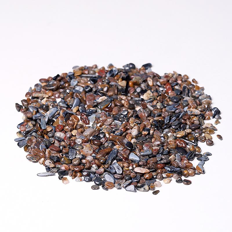 0.1kg 5-7mm Natural Petersite Jasper Chips Crystal Chips for Decoration Wholesale Crystals USA