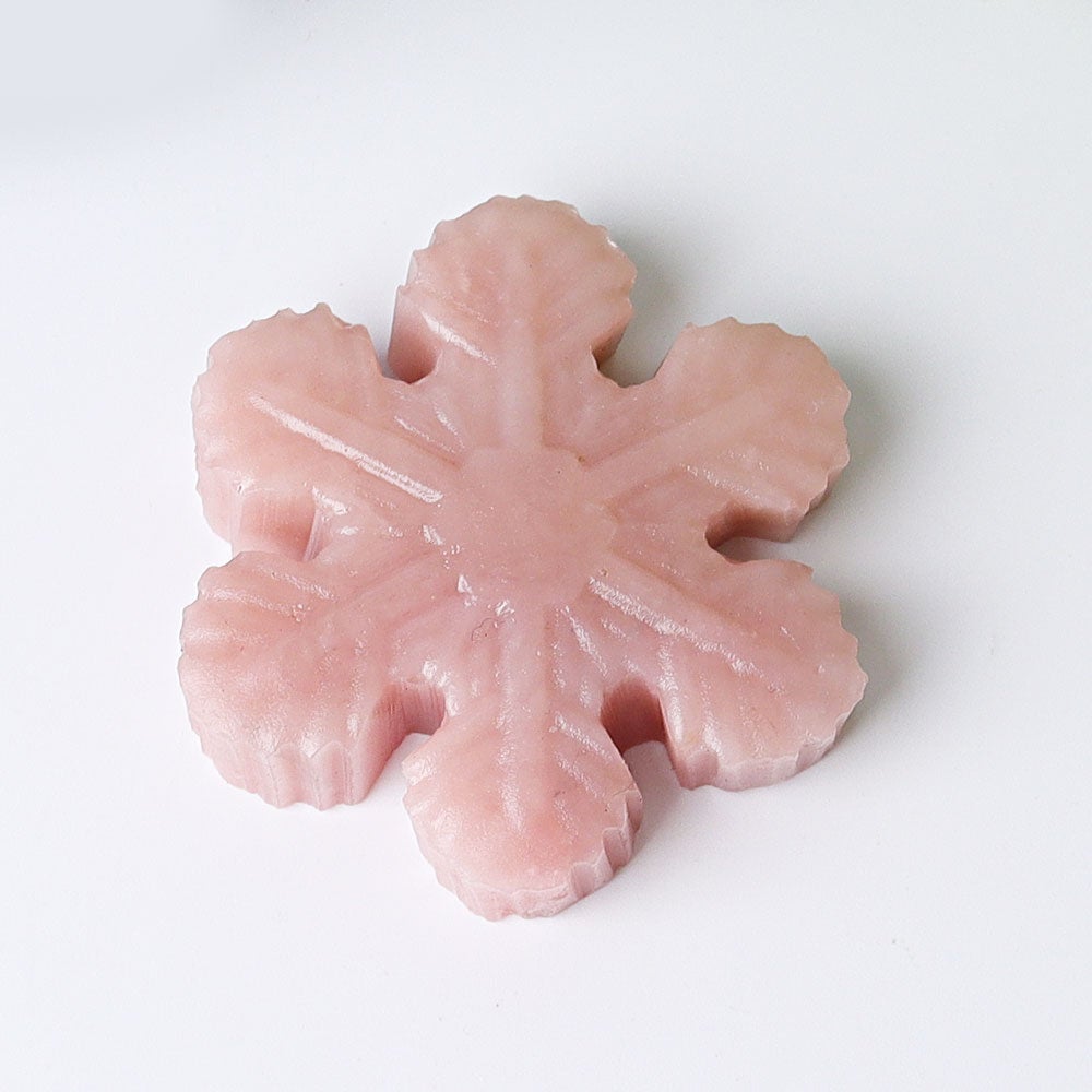 2" Snowflake Crystal Carvings for Christmas Wholesale Crystals USA