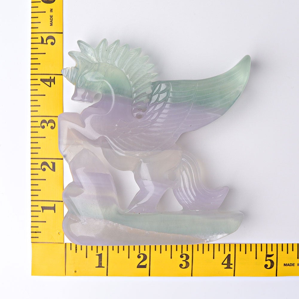 4.5" Fluorite Unicorn Crystal Carvings Wholesale Crystals USA