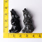 3.7" Wolf Crystal Carvings Wholesale Crystals USA