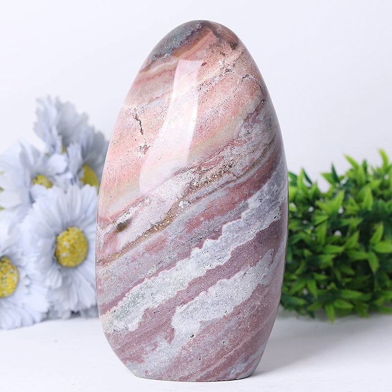 5"-7.5" Unique Ocean Jasper Stone Free Form