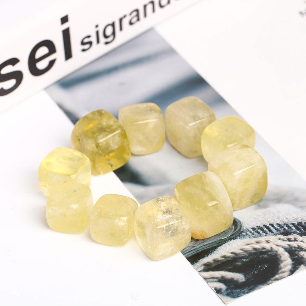 0.1kg Citrine Crystal Cubes Wholesale Crystals USA