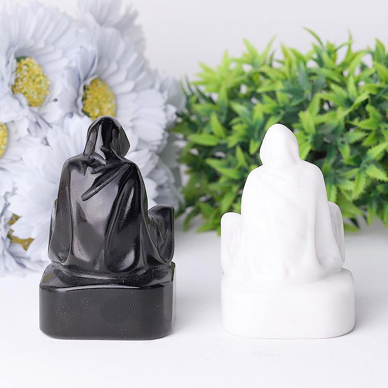 2.1-3.4" Wizard Crystal Carvings for Halloween Wholesale Crystals USA