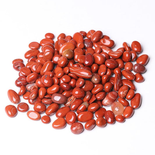0.1kg 15-20mm Natural Red Jasper Tumbles Wholesale Crystals USA