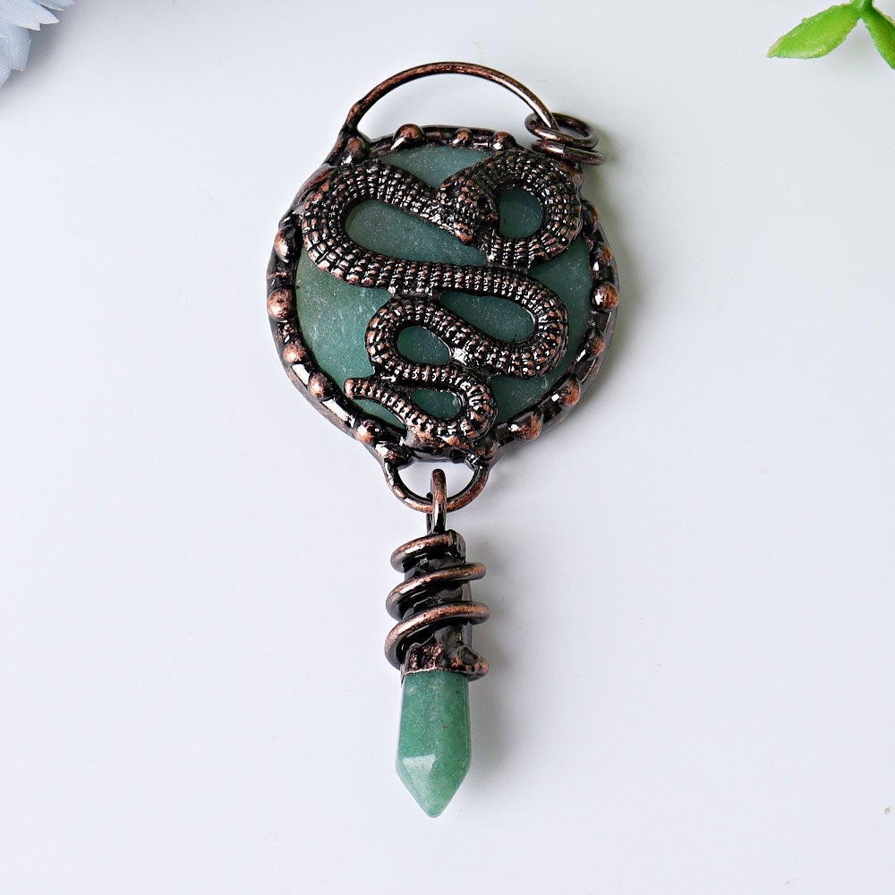 3.5" Vintage Crystal Pendant Wholesale Crystals USA
