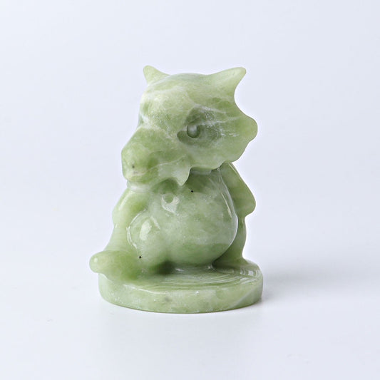2" Jade Dinosaur Crystal Carvings Wholesale Crystals USA