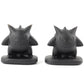 2" Black Obsidian Carving Devil Free Form