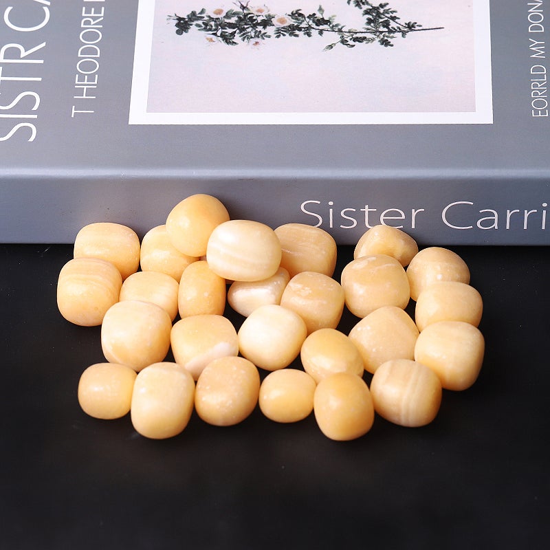 0.1kg Yellow Jade Cubes Wholesale Crystals USA