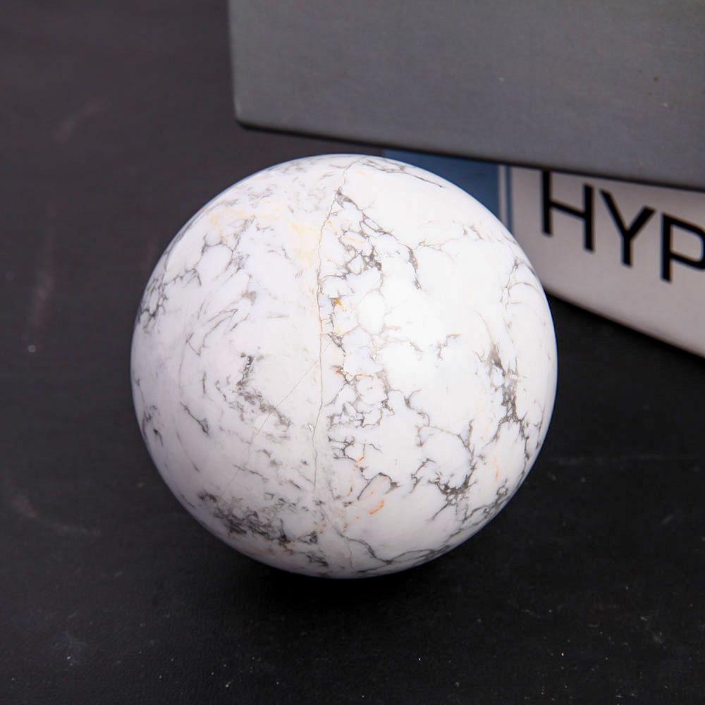 Howlite Crystal Sphere – Wholesale Crystals USA