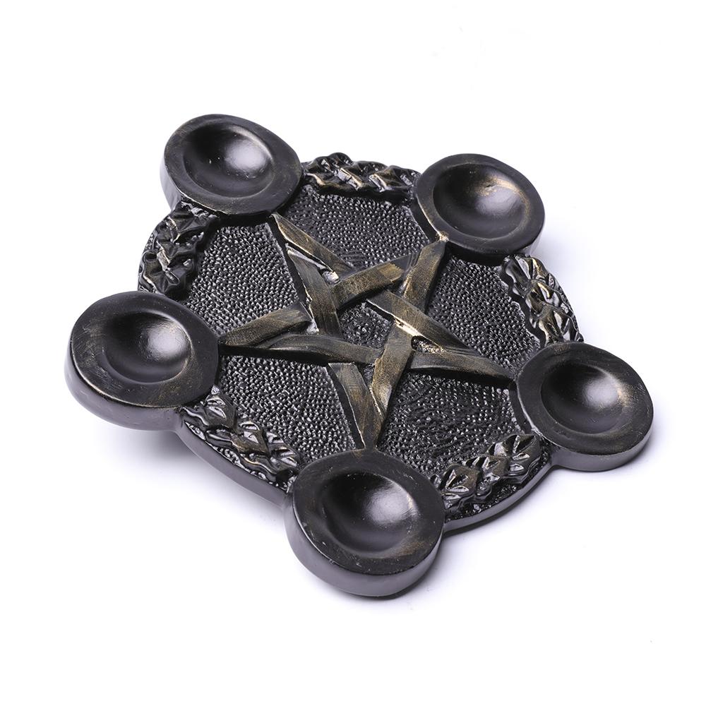 Resin Pentagram Plate Base