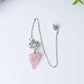 9" Arrow Head Crystal Pendulum Wholesale Crystals USA