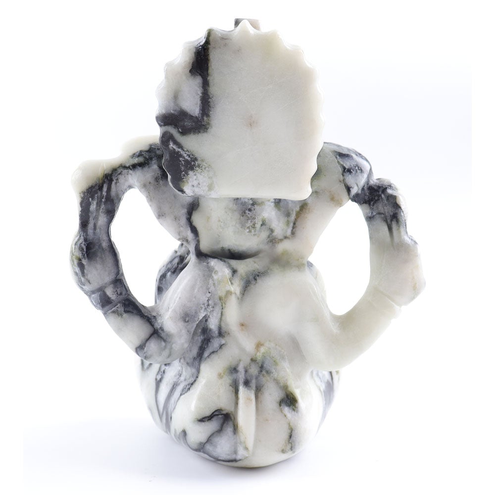 Jade Ganesha Carving Free Form