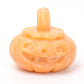 Hand Carved Flat Pumpkin for Halloween Decor