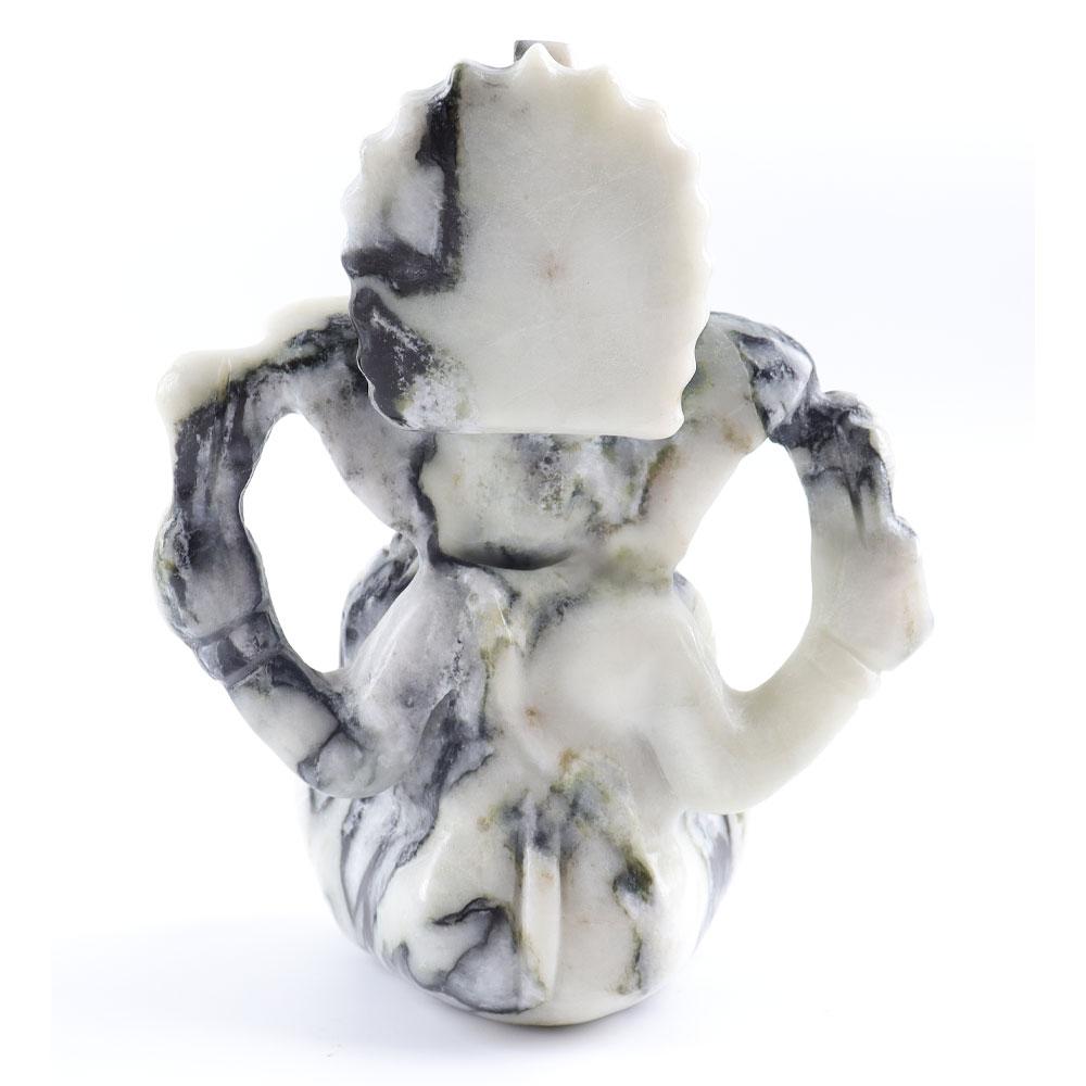 Jade Ganesha Carving Free Form Wholesale Crystals USA