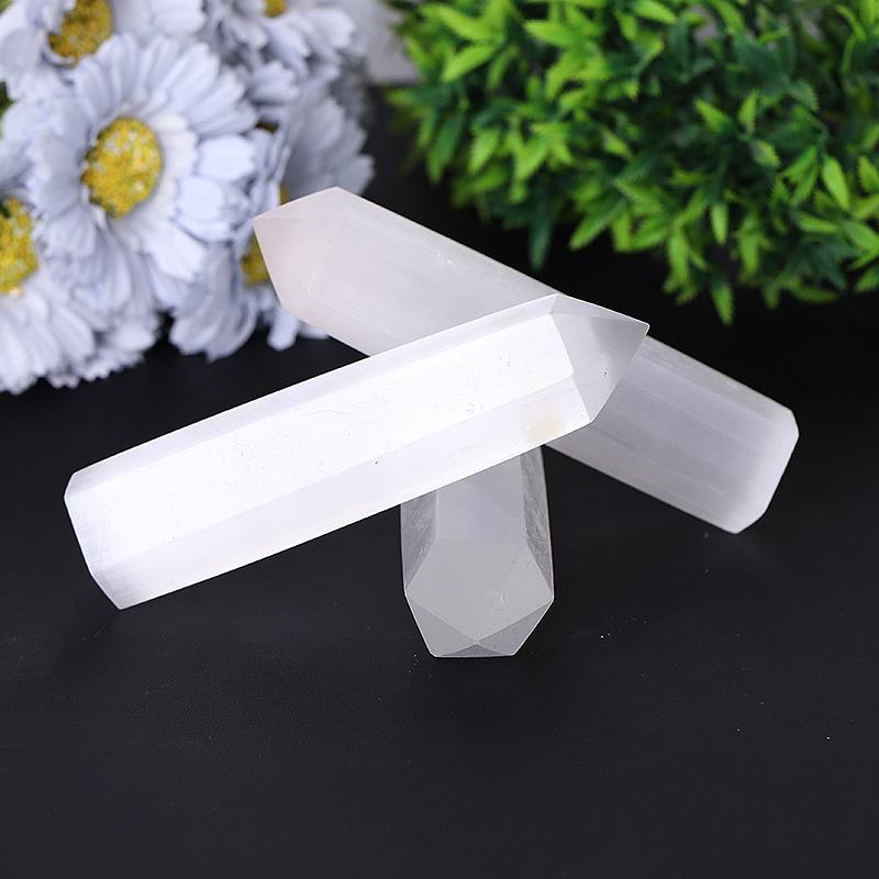 High Quality Selenite Points Healing Crystal Tower Wholesale Crystals USA