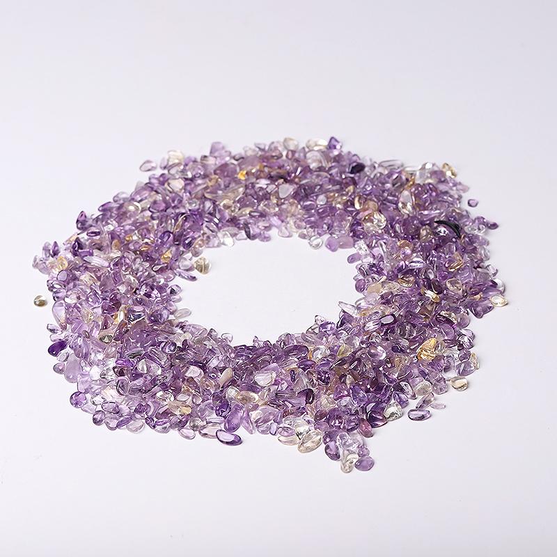 0.1kg Natural Ametrine Chips Crystal Chips for Decoration Wholesale Crystals USA