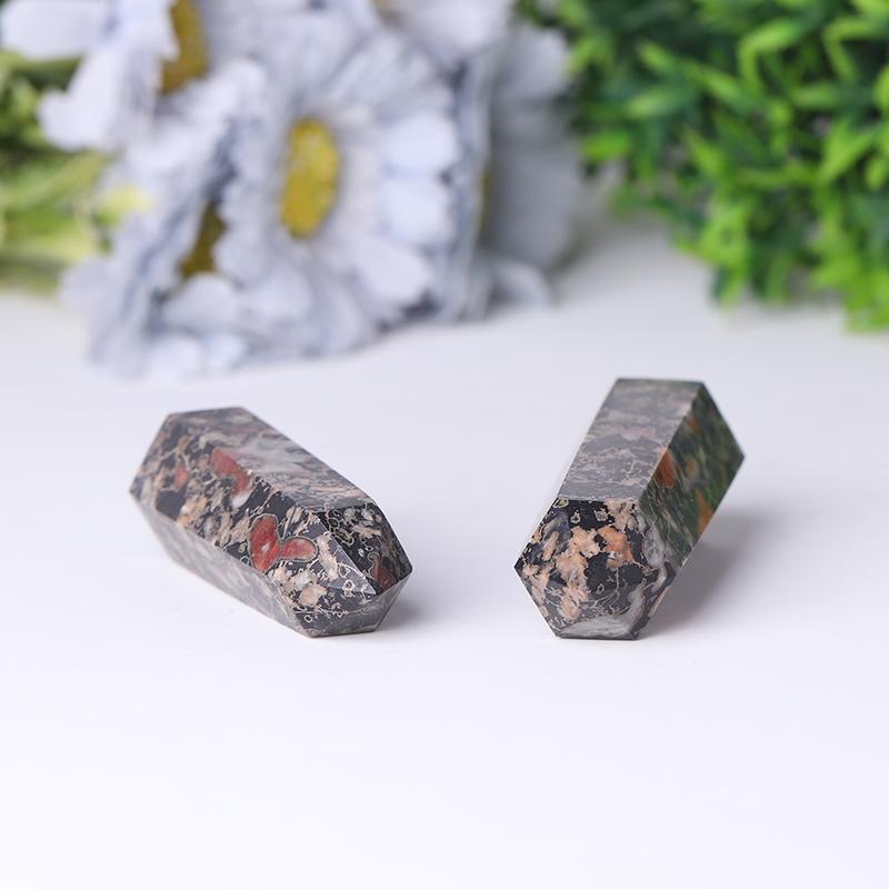 Natural Plum Blossom Flower Jade Points Healing Crystal Tower Wholesale Crystals USA