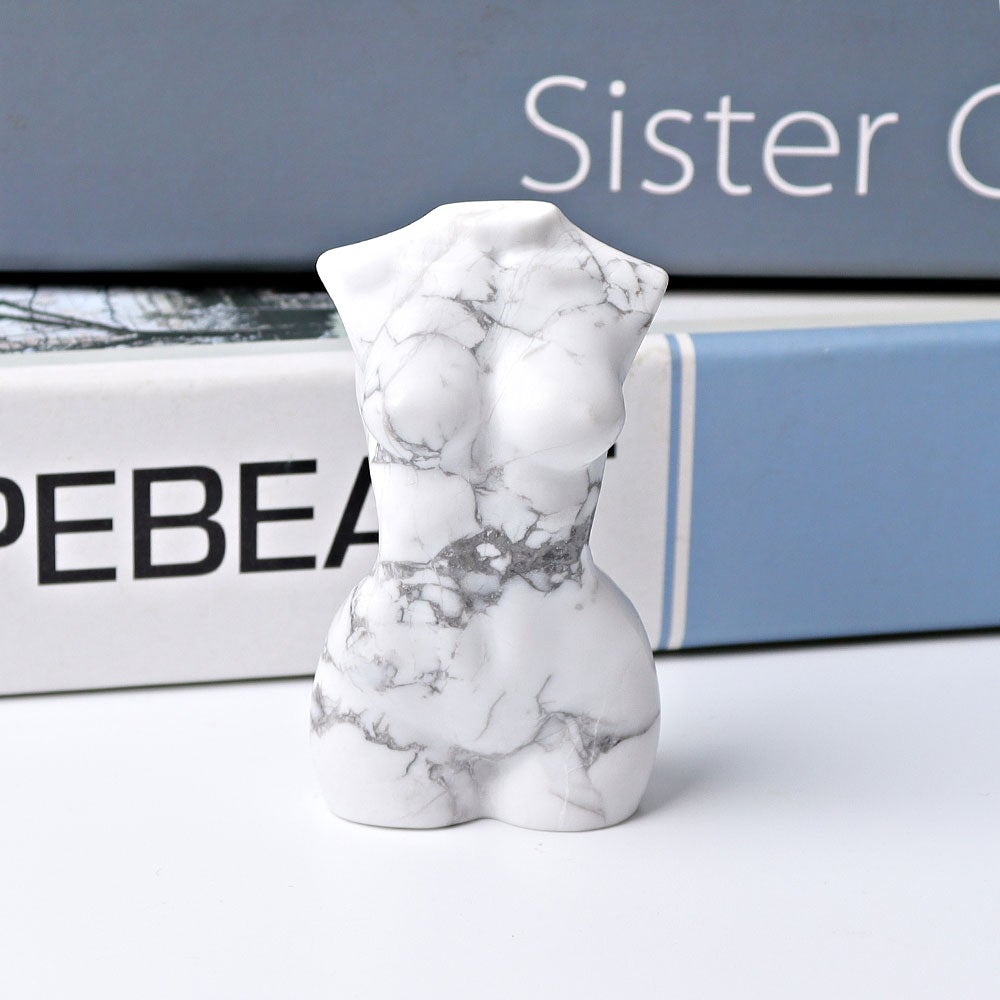 2.64" Howlite Model Carving Wholesale Crystals USA