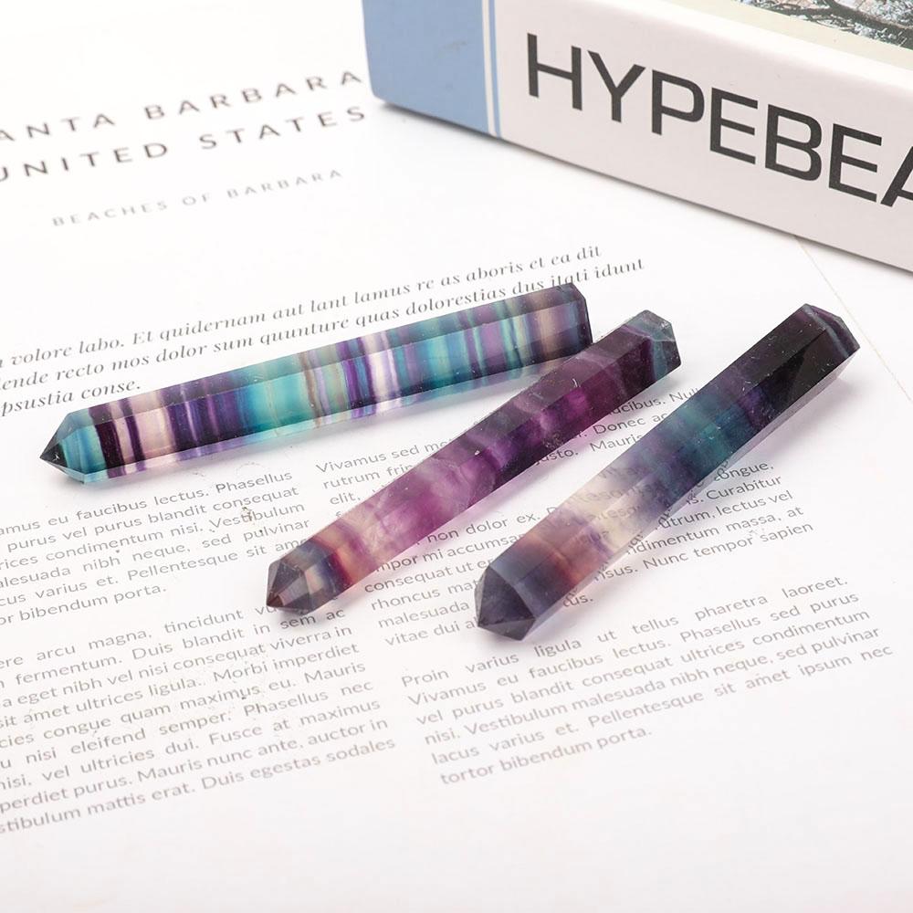 Set of 3 Fluorite Points Wholesale Crystals USA