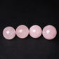 30mm Rose Quartz Crystal Sphere Wholesale Crystals USA