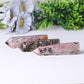 Wholesale Natural Crystal Spiritual Healing Stones Rhodonite Point Tower for Decoration Wholesale Crystals USA