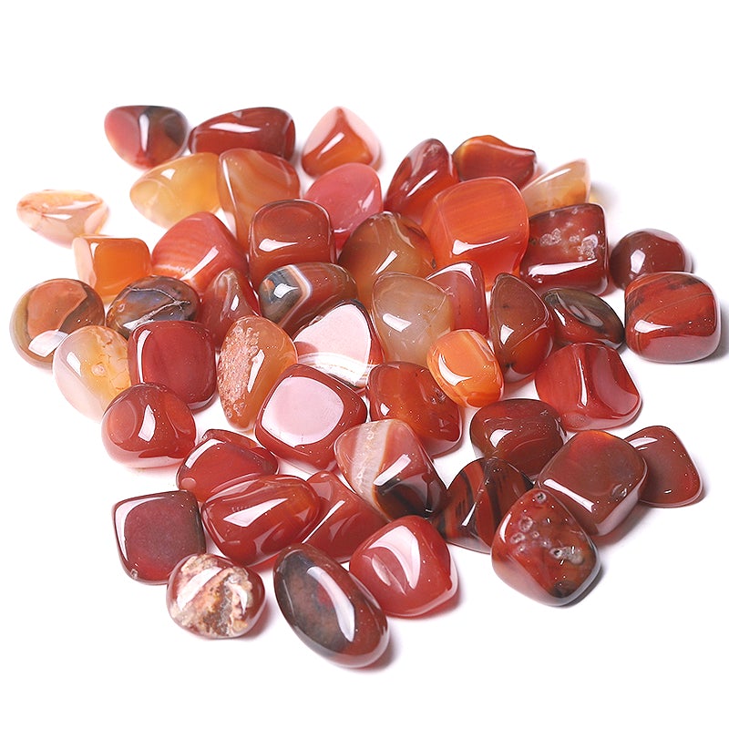 0.1kg Carnelian Crystal Tumbles Wholesale Crystals USA