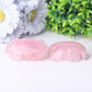 3" Rose Quartz Peony Crystal Carvings Wholesale Crystals USA