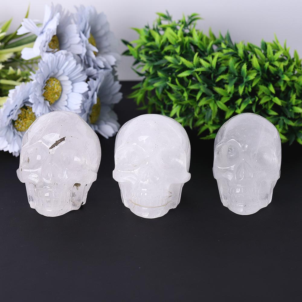 Clear Quartz Crystal Skull Carvings Wholesale Crystals USA