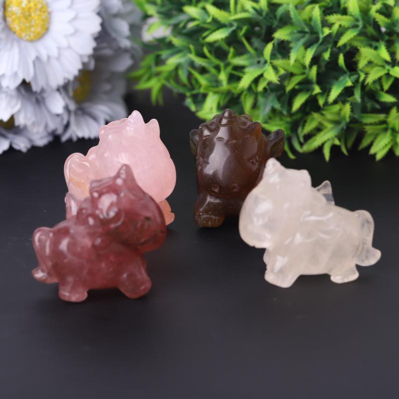 2.0" Unicorn with Wings Crystal Carvings Wholesale Crystals USA