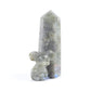 Labradorite Tower with Koala Carving Decor Base Wholesale Crystals USA