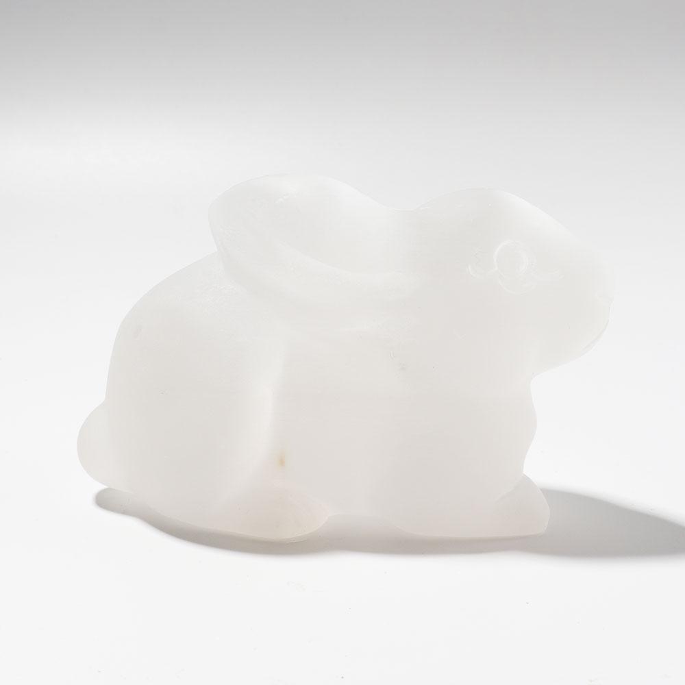 Selenite Rabbit Crystal Carvings Wholesale Crystals USA