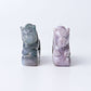 2.2" Moss Agate Tiger Crystal Carvings Wholesale Crystals USA