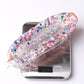 9.5" Feather Shape Plate Crystal Carvings Wholesale Crystals USA