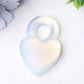 2.6" Heart Crystal Carvings Wholesale Crystals USA