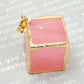 Rose Quartz Cube Pendant Wholesale Crystals USA