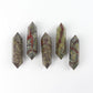 Set of 5 Dragon Blood Stone Double Terminated Points Wholesale Crystals USA