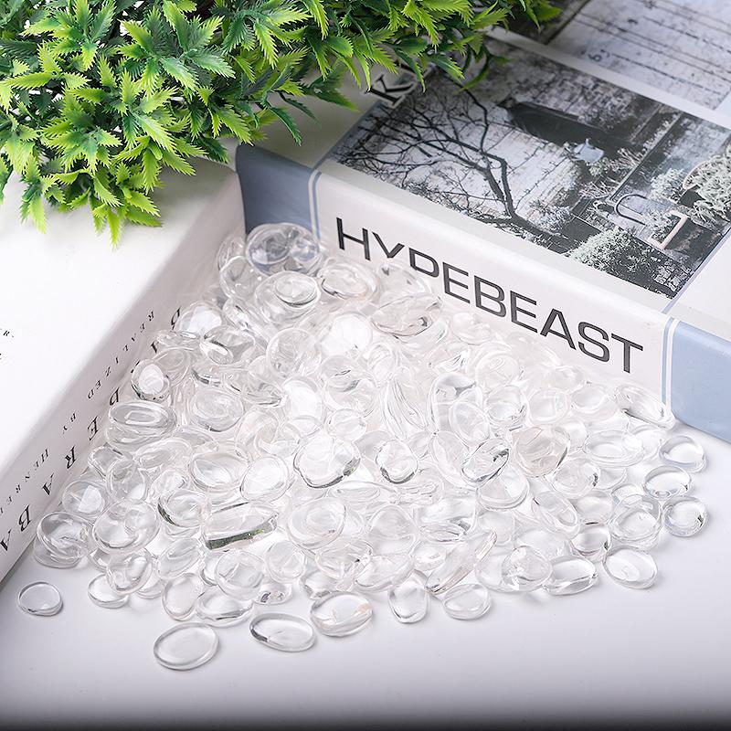 0.1kg 15mm-20mm High Quality Clear Quartz Tumbles for Healing Wholesale Crystals USA